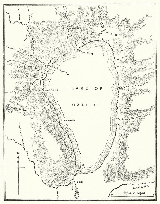 Galileasjøen (gravering) av English School