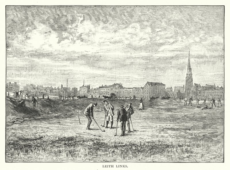 Leith Links (gravering) av English School