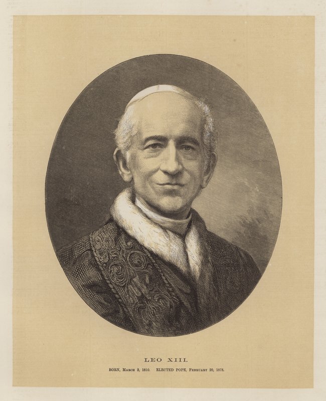 Leo XIII (gravering) av English School