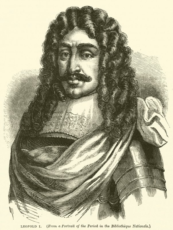 Leopold I (gravering) av English School