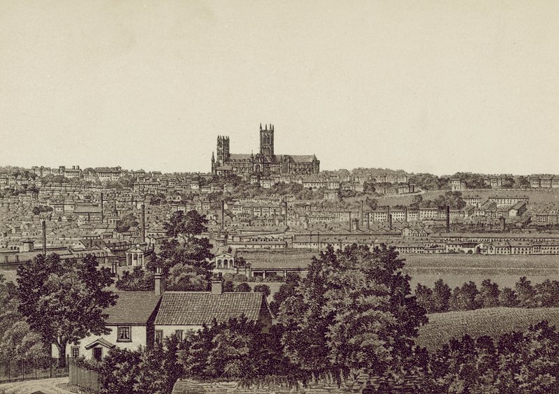 Lincoln (litho) av English School