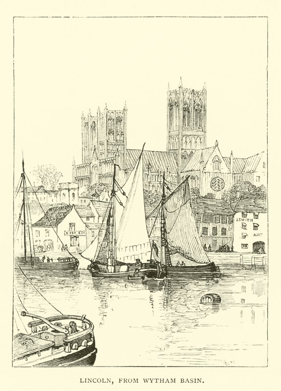 Lincoln, fra Wytham Basin av English School