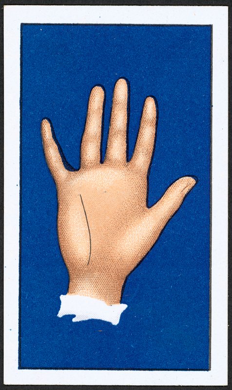 Intuisjonslinje (farge litho) av English School