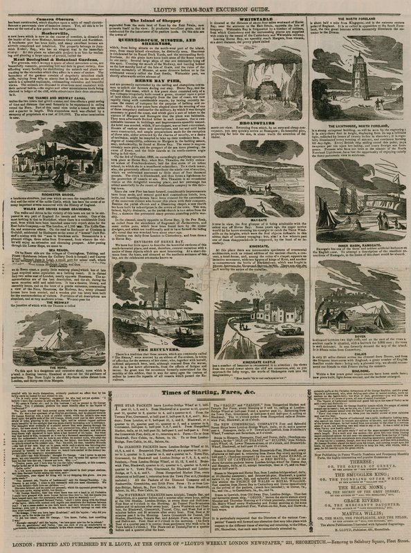 Lloyds Steam-Boat Excursion Guide av English School