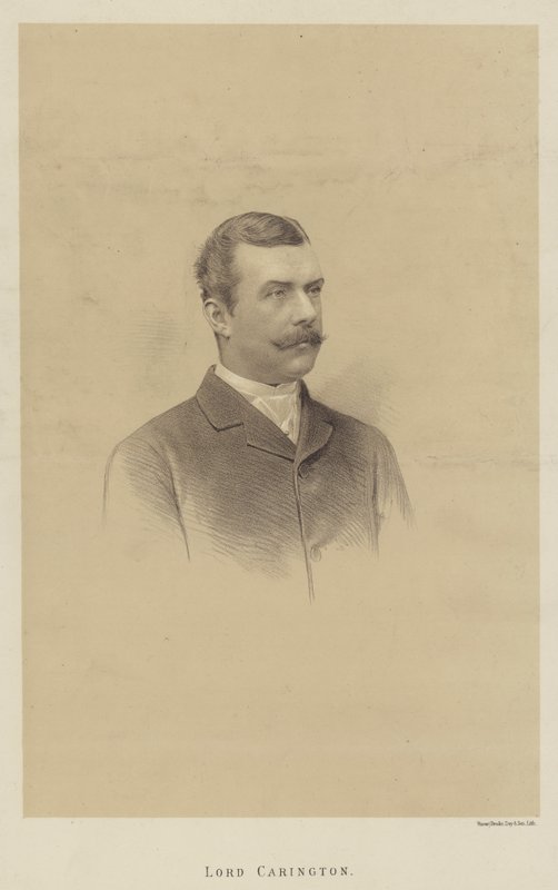 Lord Carington (litho) av English School