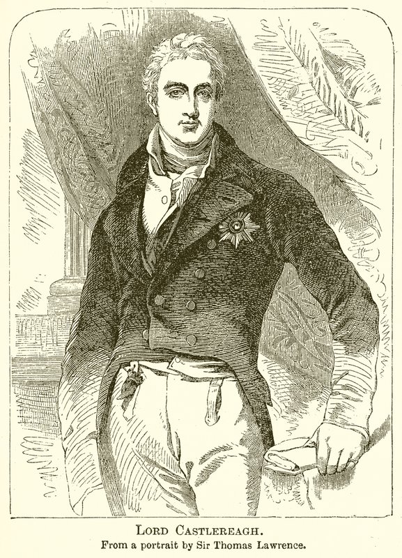 Lord Castlereagh av English School