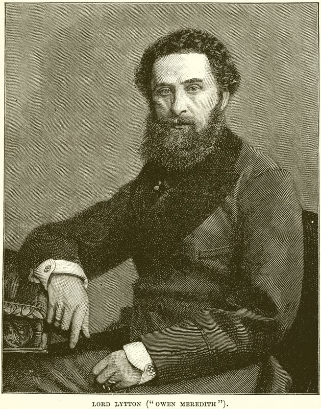 Lord Lytton (Owan Meredith) av English School