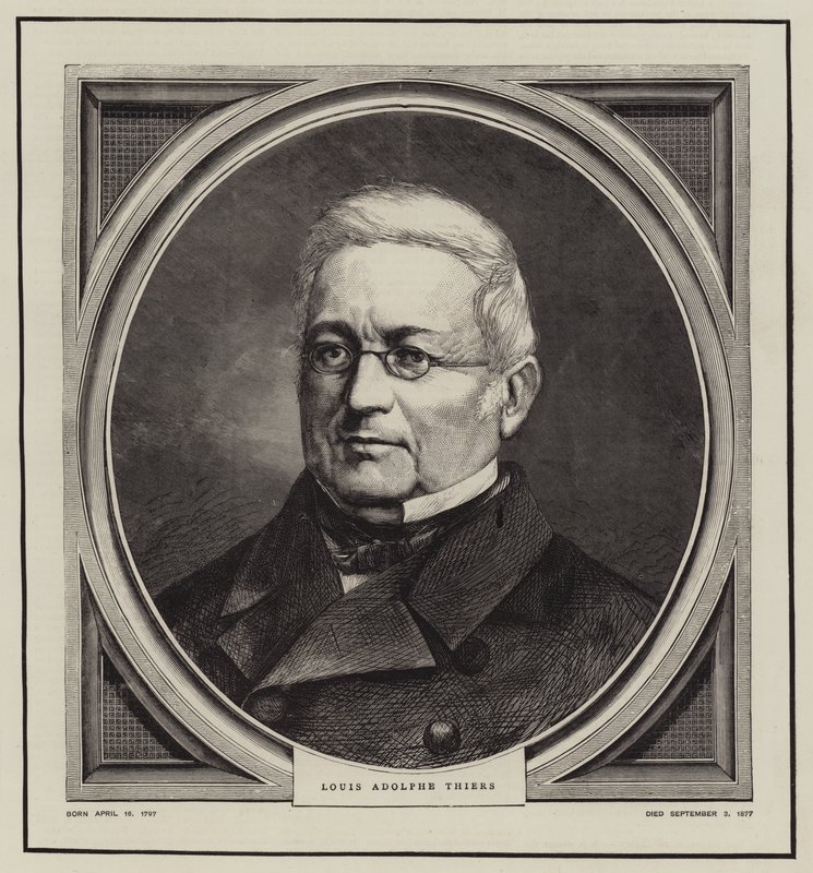 Louis Adolphe Thiers (gravering) av English School