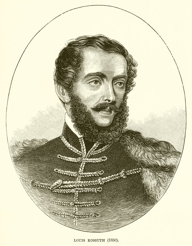 Louis Kossuth (1850) av English School