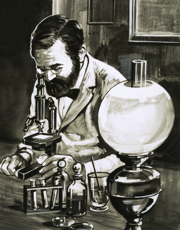 Louis Pasteur av English School
