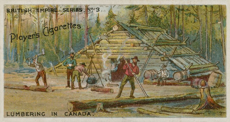 Tømmerarbeid i Canada av English School