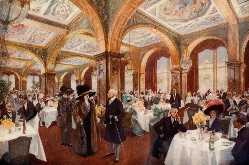 Lunsj på Claridges av English School