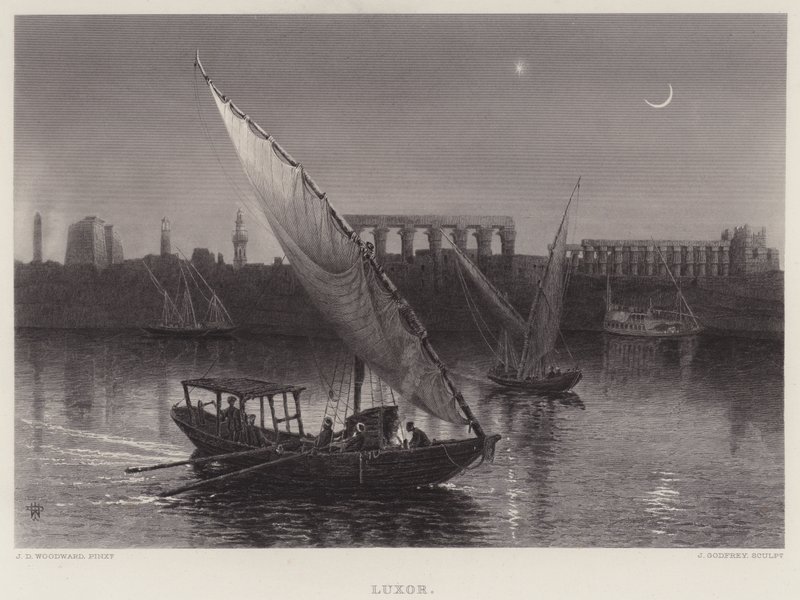 Luxor (gravering) av English School