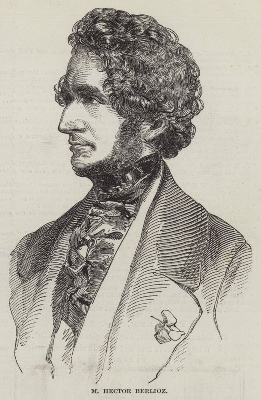M Hector Berlioz (gravering) av English School