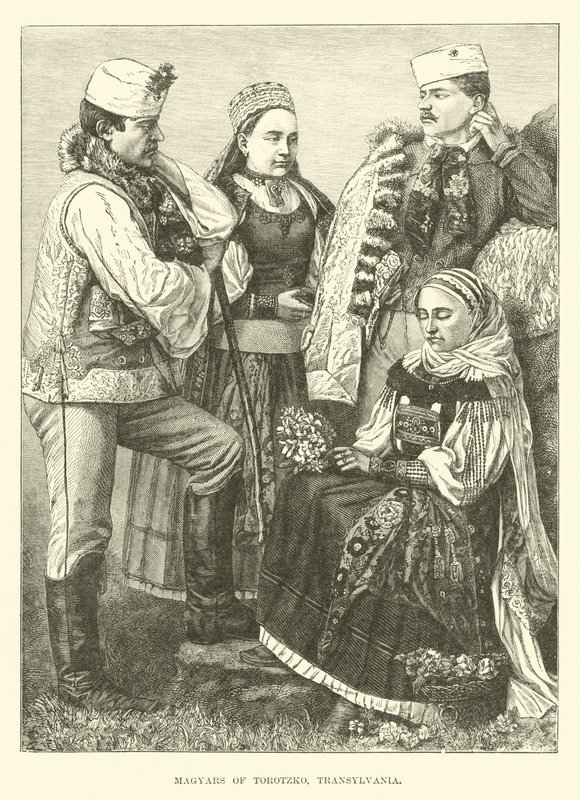 Magyarene fra Torotzko, Transylvania av English School