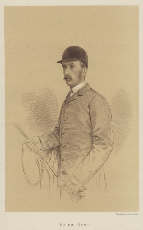 Major Dent (litho) av English School