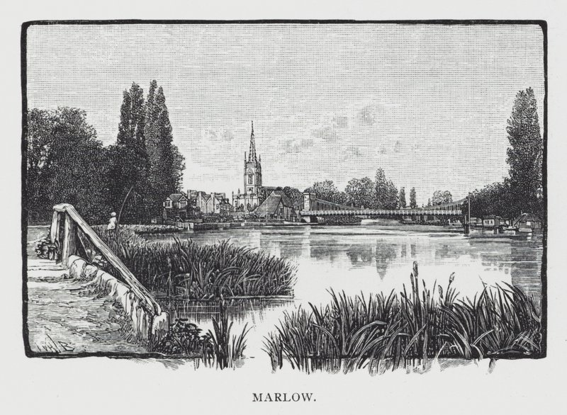 Marlow (gravering) av English School
