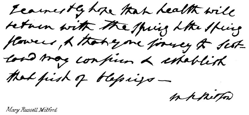 Mary Russell Mitford av English School