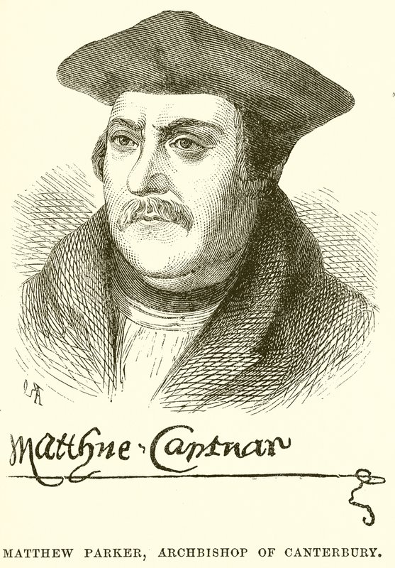 Matthew Parker, erkebiskop av Canterbury av English School