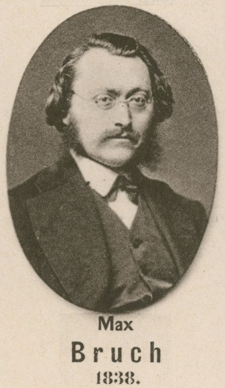 Max Bruch (gravering) av English School