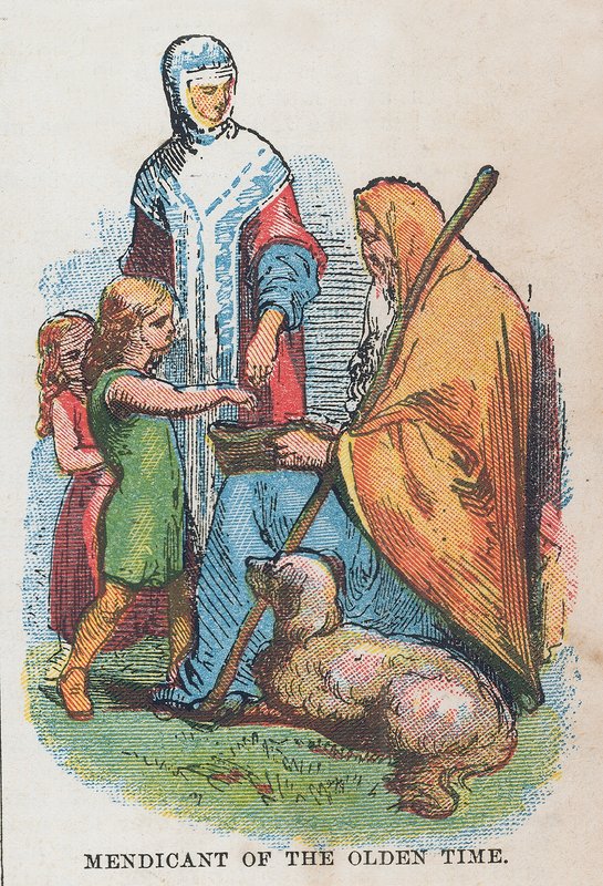 Mendicant fra gammel tid. av English School