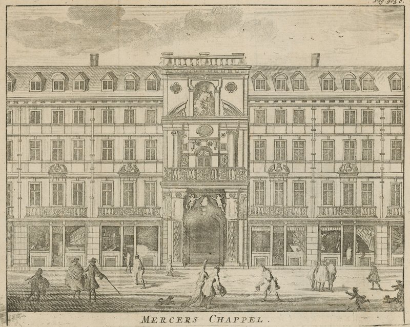 Mercers Chapel, London av English School