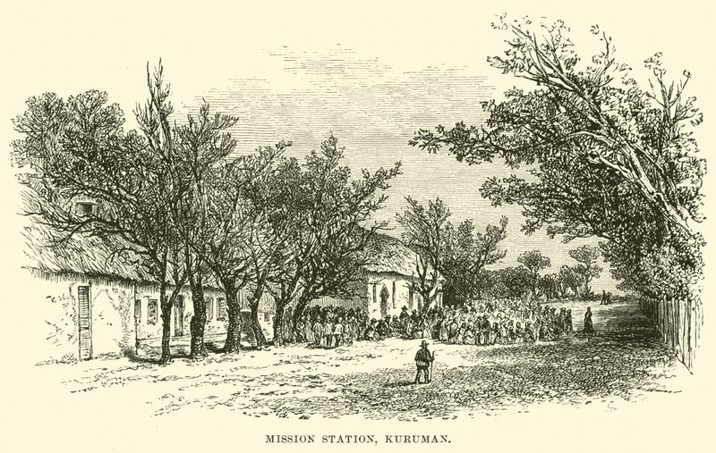 Misjonsstasjon, Kuruman av English School