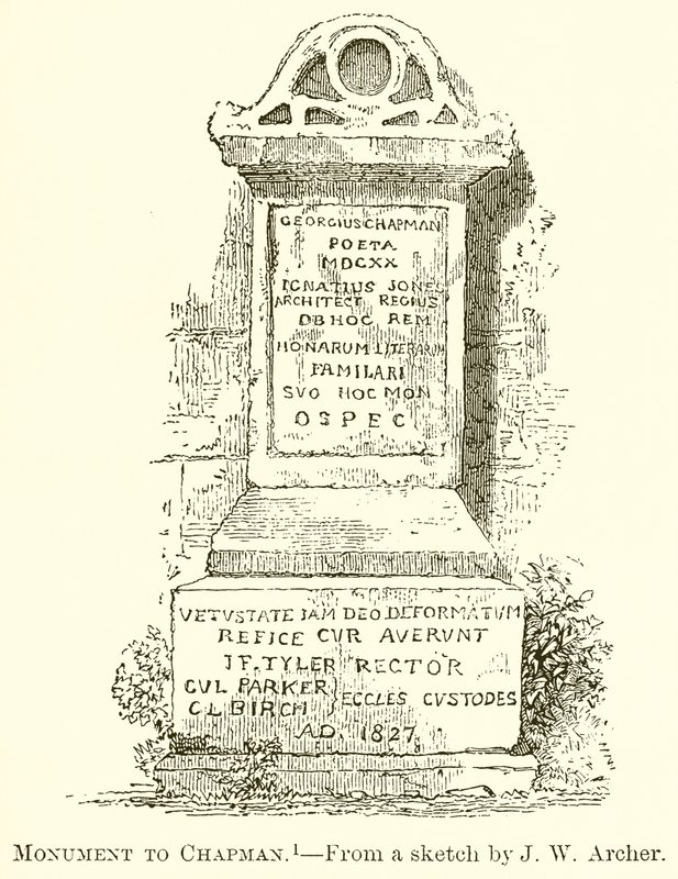 Monument til Chapman av English School