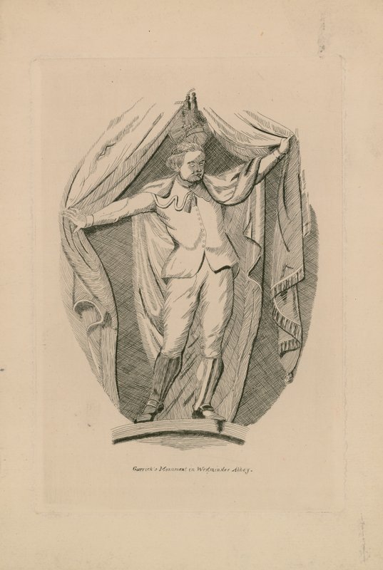 Monument til David Garrick av English School