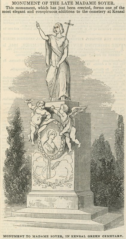 Monument til Madame Soyer av English School