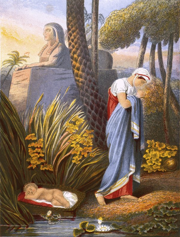 Moses forlot seg blant flaggene av English School