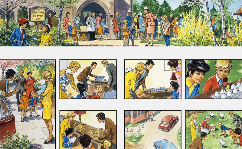 Mor viser deg hvordan av English School