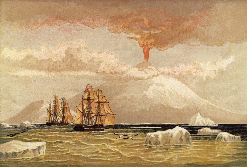 Erebus-fjellet av English School