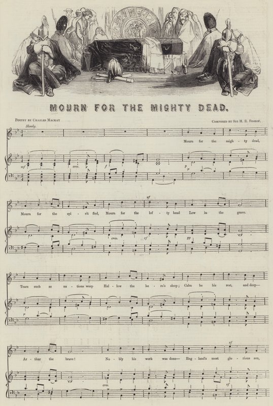 Mourn for the Mighty Dead (gravering) av English School