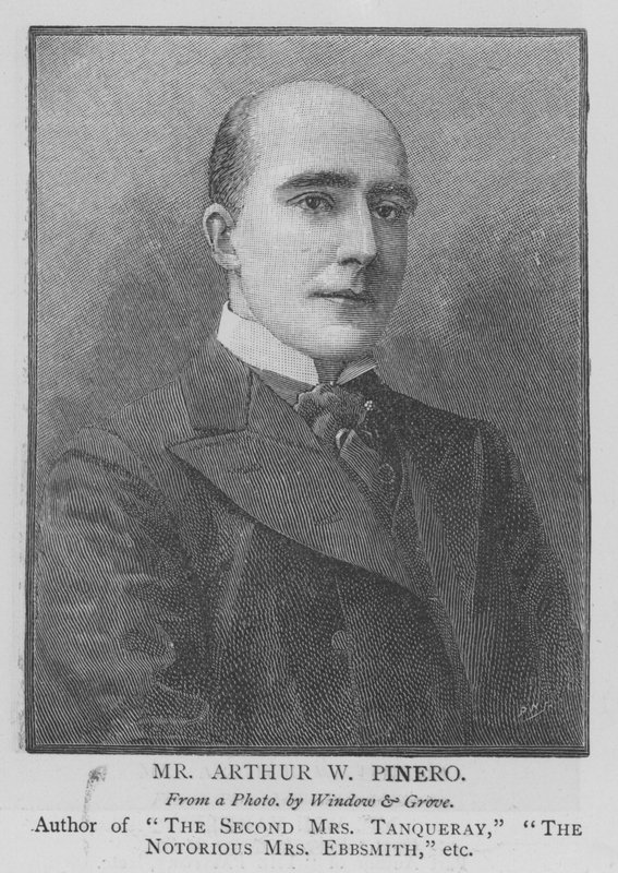 Mr Arthur W Pinero (gravering) av English School