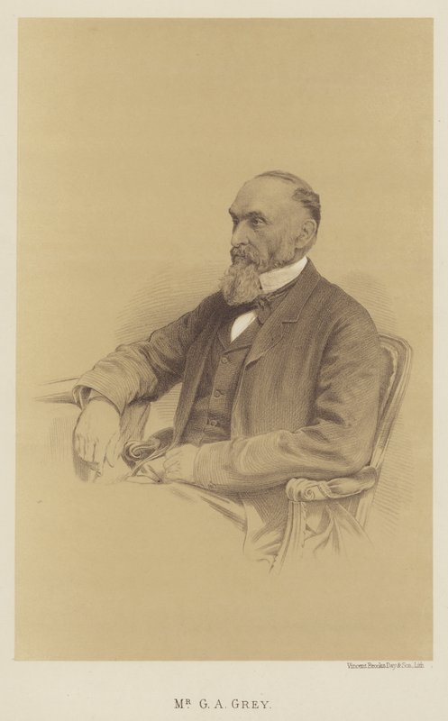 Mr GA Gray (litho) av English School