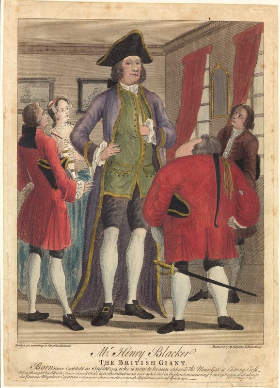 Mr Henry Blacker, den britiske giganten av English School