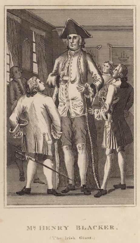 Mr Henry Blacker, The Irish Giant av English School