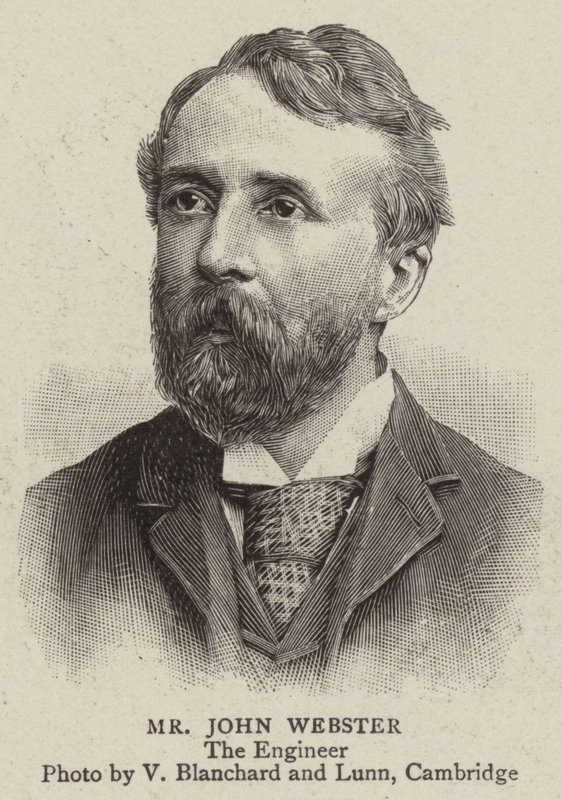 Mr John Webster (gravering) av English School