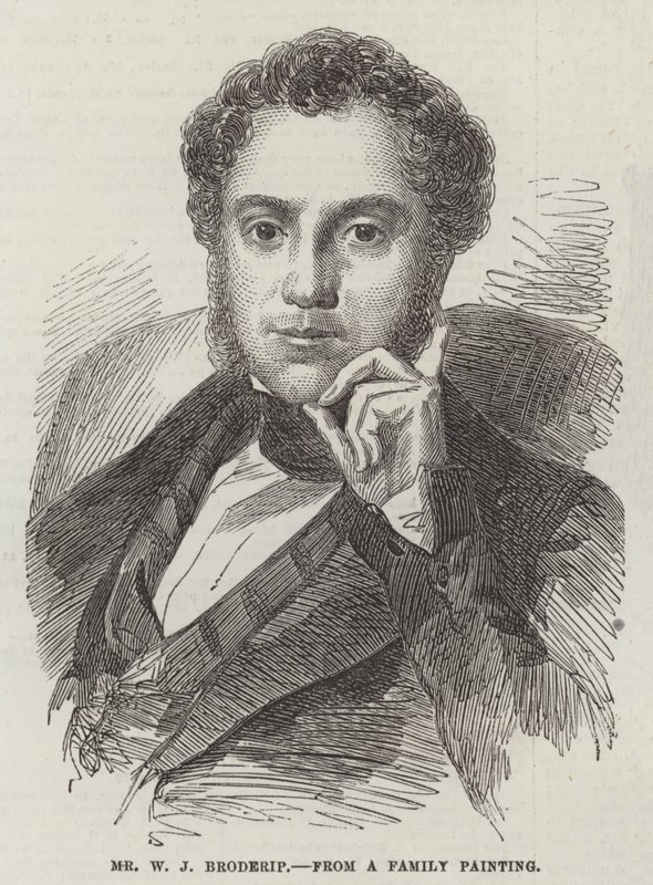 Mr W J Broderip (gravering) av English School