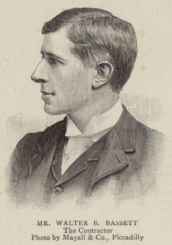 Mr Walter B Bassett (gravering) av English School