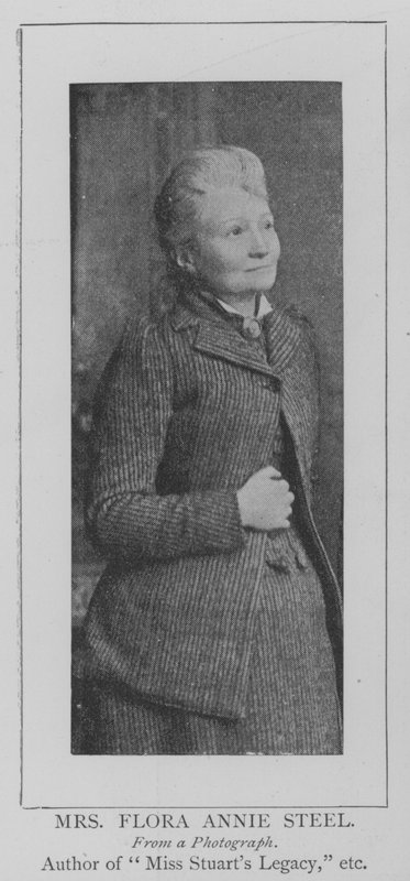 Fru Flora Annie Steel (gravering) av English School