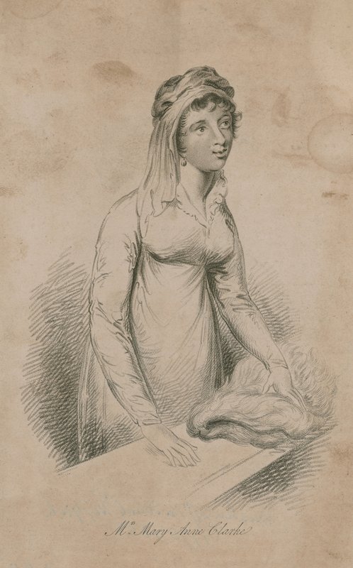 Fru Mary Anne Clarke av English School