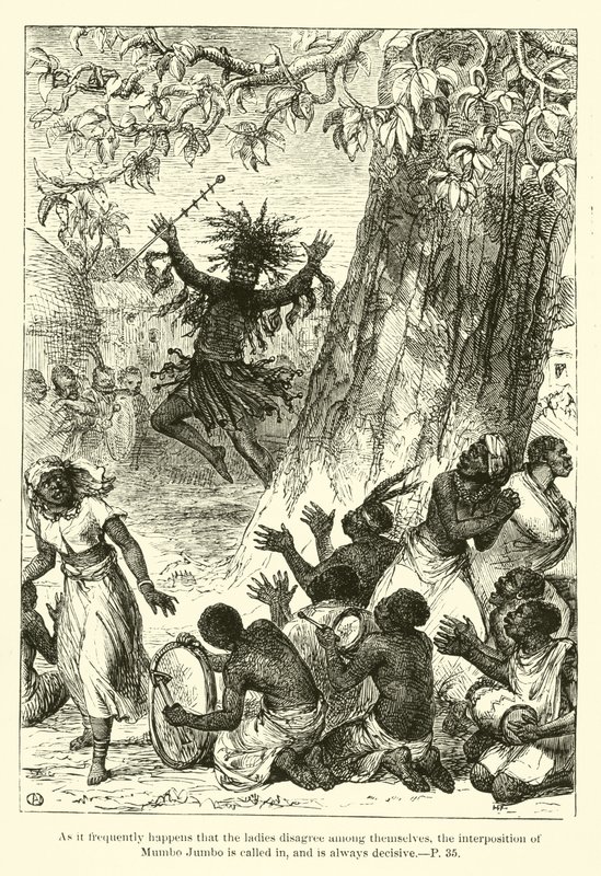 Mungo Park i Afrika (gravering) av English School