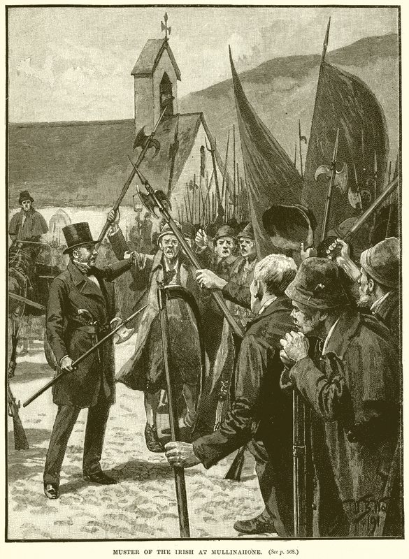 Muster of the Irish på Mullinahone av English School