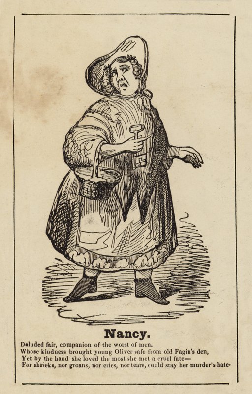 Nancy fra Oliver Twist av English School