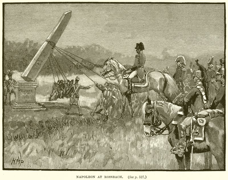 Napoleon ved Rossbach av English School