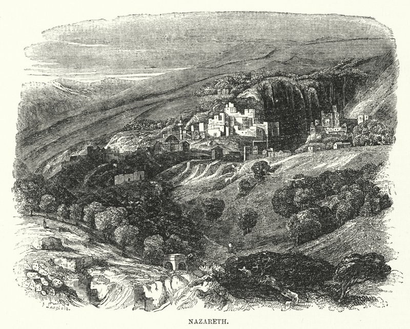 Nazareth (gravering) av English School
