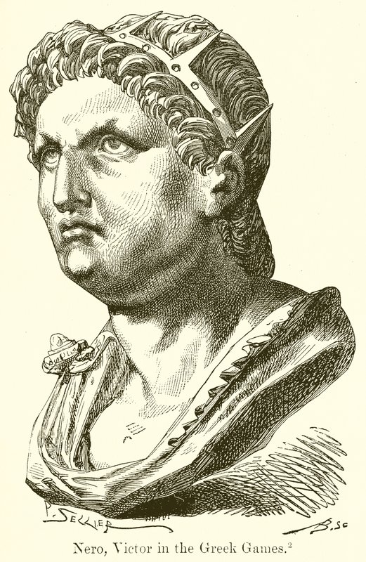 Nero, Victor i de greske lekene av English School