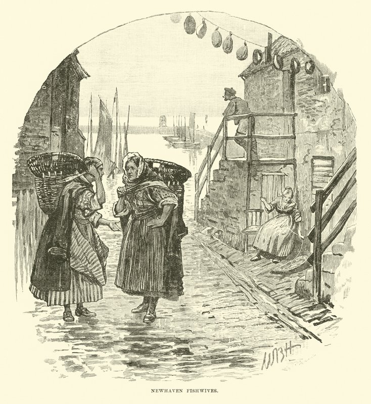 Newhaven fiskekoner av English School